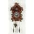 Quartz Cuckoo Clock/ Bird On Top Of Wooden Case/ Large