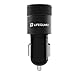 +LIFEGUARD Dual USB Car Charger 2.1A with +IQ Technology (Black)