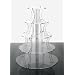 *FREE DELIVERY* 5 Tier Round Clear Acrylic Party Cupcake Cake Stand for Parties and Celebrations from Wedding Acrylics