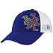New Era New York Mets Ladies Royal Blue-White Jersey Shimmer Rhinestone Mesh Back Adjustable Hat