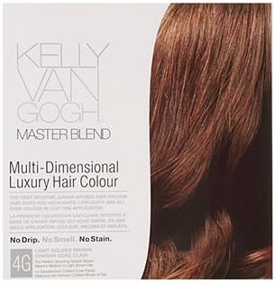Master Blend Multi-Dimensional Luxury Hair Colour, 4G Light Golden Brown 1 Kit
