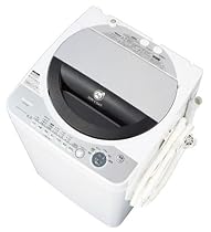 SHARP Ag+イオンコート 全自動洗濯機＜送風タイプ＞ ES-FG60F-H 6kg グレー系
