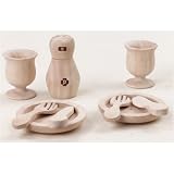 Review Wonderworld  / Wonderworld - Wooden Plates and Cutlery Set