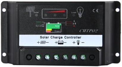 CMTP02 5A LED 12V 24V Solar Controller Charge Battery Power Regulator Thunder Protection/Reverse Polarity Protection