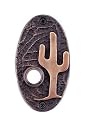 Desert Cactus Oval Doorbell