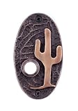 Desert Cactus Oval Doorbell