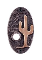 Desert Cactus Oval Doorbell