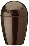 Umbra 086401-864 Eco-Friendly 2-1/2-Gallon Sway Can, Metallic Espresso