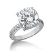 6.80 ctw Diamond Engagement Rings G SI-1,center 5.80carat
