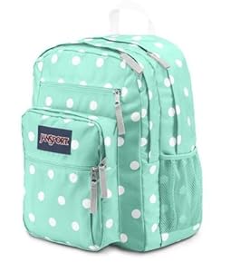 JanSport Big Student 2015 Spring Collection Aqua Dash Spots