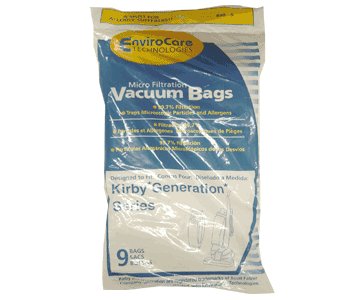 36 KIRBY GENERATION SERIES MICROFILTRATION VACUUM CLEANER BAGS
