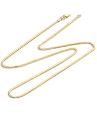 16" 1.0mm Franco Chain in 14K Yellow Gold