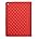 5.　レッド　赤　クロス 付き