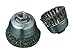 United Abrasives- SAIT 06416 2-3/4" x .014 x M10 x 1.25 Arbor Carbon Bristle Knot Style Angle Grinder Small Cup Brush