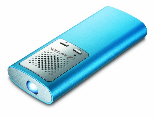 Aiptek Pocket Cinema T30 Pico Projektor (Kontrast 200:1, 15 ANSI Lumen, VGA, 640 x 480) blau