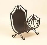 Review SHOPZEUS  / Cast Iron Fireplace Firewood Log Holder