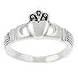 Sterling Silver Baby Claddagh Ring
