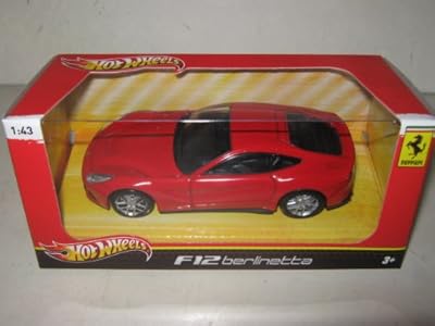 Ferrari F12 Berlinetta Red 1/43 by Hotwheels BCJ79