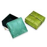 Trinket Box (Large) - Silk Jacquard