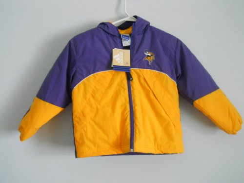 Minnesota Vikings Hooded Winter Jacket Adidas
