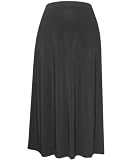 Plus Size Back In Black Party Skirt