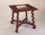 La Questa Cottonwood Game Table with Game Pieces By Powell Furniture