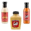 Iowa State University - Wing Sauce, Blue Cheese Dip & Mustard Deli Pack (Set of 3)