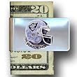 Oakland Raiders Pewter Emblem Money Clip