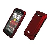 EMPIRE Red Rubberized Hard Case Cover for Verizon HTC Droid Incredible 2