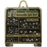 Water Gremlin Removable Split Shot Pro Pack, 48ea/BB, 36ea/3/0, 16ea/7, 12ea/5, 12ea/4