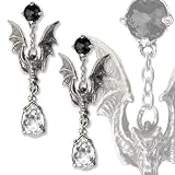 La Nuit (Pair) Alchemy Gothic Earrings