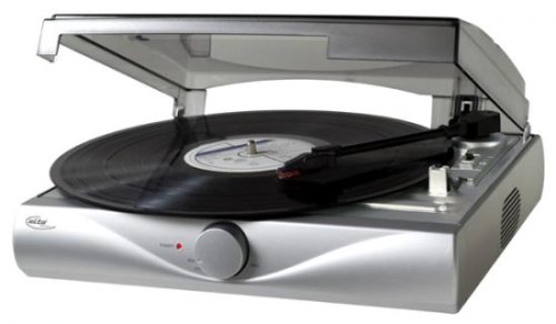 Childrens Toyshop  Electronics : Turntable with High-Quality Stereo Speakers 2956 LED Display