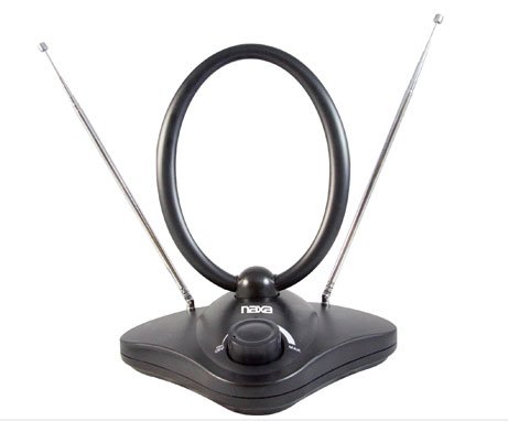 Naxa NAA-301 Amplified Antenna for HDTV and ATSC Digital Television with Car Cord