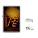 Limited Edition Violano Flip-Top Lighter Skull Goth Art