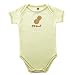 Hudson Baby Organic Bodysuit - Peanut Ecru - 0-3 Months