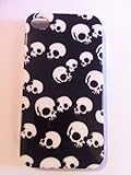 Black Skulls Glossy Hard Case For Apple iPhone 4 (Verizon, AT&T)