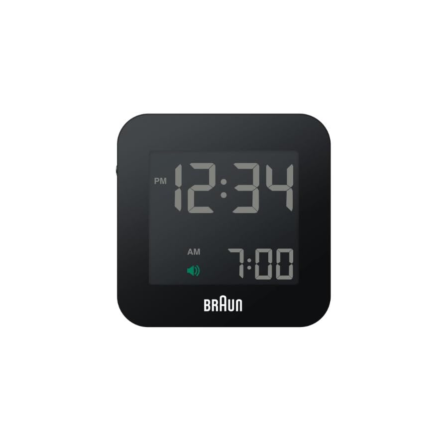 BRAUN Digital Clock BNC008BK-RC BNC008BK-RC