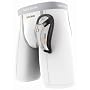 Shock Doctor Men's Power Sliding Short with BioFlex Cup (Medium, White)