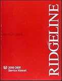 2006-2008 Honda Ridgeline Repair Shop Manual Original