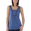 Juniors' Xhilaration&reg; Eyelet Front Tank - Shallow Blue