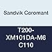 Sandvik Coromant, T200-XM101DA-M6 C110, HSS CoroTap 200 cutting tap with spiral point, Right Hand Cut, No Coolant