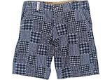 Company 81 Plaid Patchwork Walking Shorts