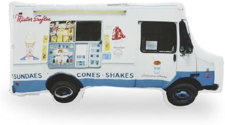 in the seam Ice Cream Truck Pillow