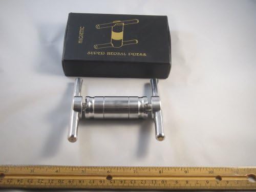 COMPLETELY REDESIGNED CNC Magnetic Handle CNC ALuminum Herb Tobacco Pollen Press