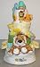 4 Tier Jungle Baby Diaper Cake