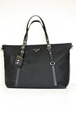 Prada Handbags Black Tessuto and Leather BR4253