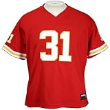 Kansas City Chiefs Priest Holmes 31 Ladies NFL Authentic Football Jersey by NFL Logo Gear