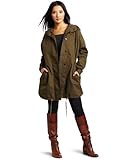IMAGE OF Fred Perry Women's Parka, Green, 14