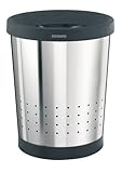 brabantia ウェイストペーパービン リム付 11リットル クローム