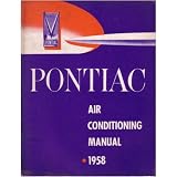 1958 PONTIAC Air Conditioning Service Manual Book by Pontiac